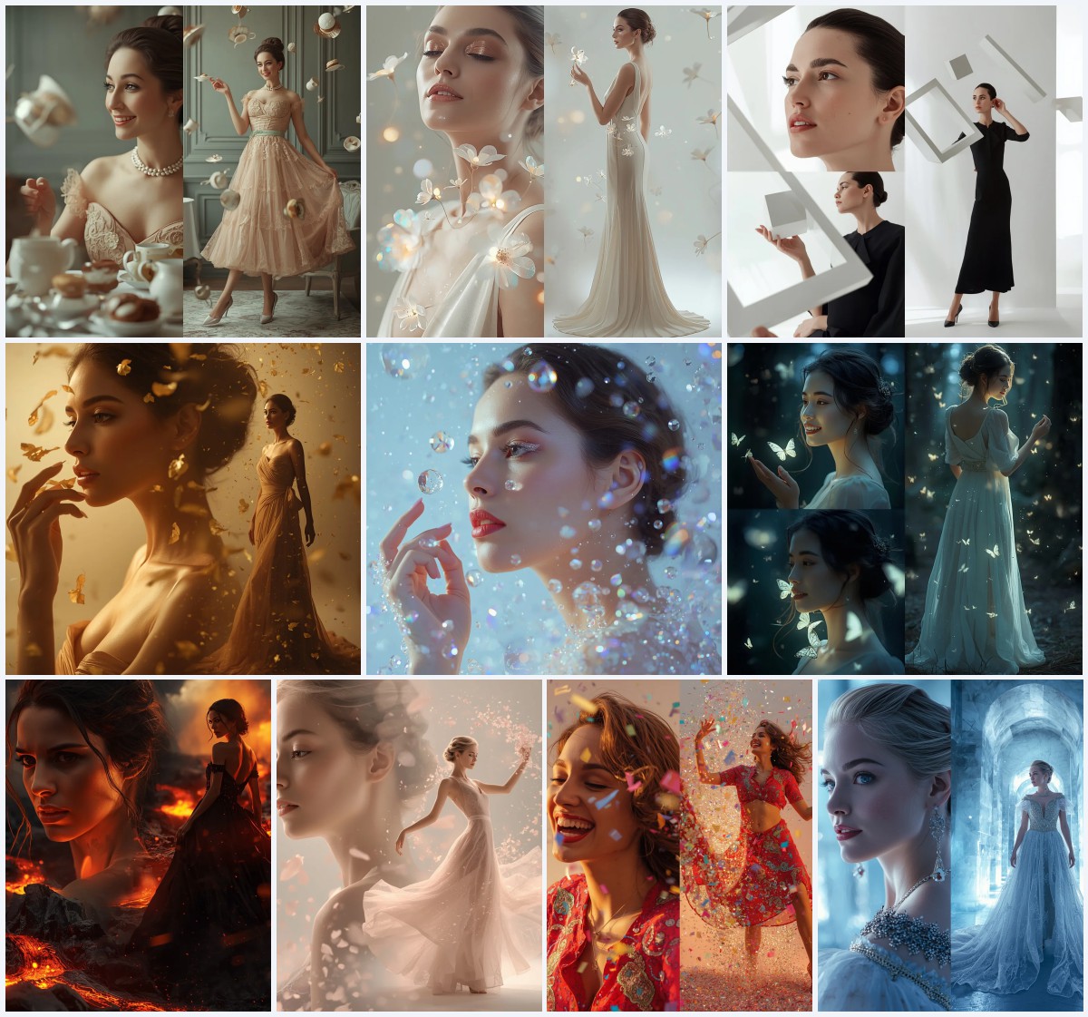 Best 10 Aesthetic Women’s AI Prompts for Relaxed Boho-Chic Lifestyle Photography | Girls trending prompt Gemini instagram