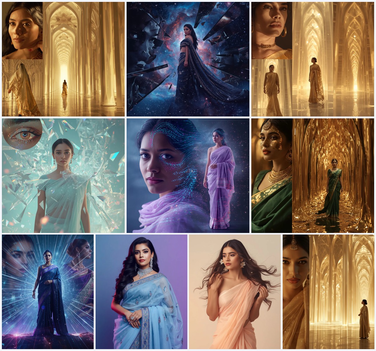 Best 10 Traditional Prompt For Gemini AI Girl Copy And Paste for Easy Use | traditional saree prompt for chatgpt in english