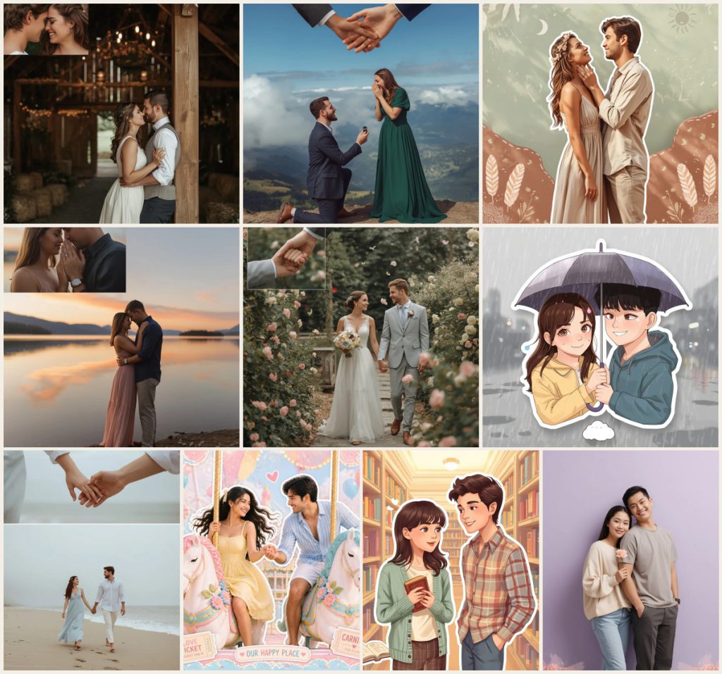 Best 10 Coffee Shop Couple AI Prompts for Rainy Day Window Watching with Warm Drinks