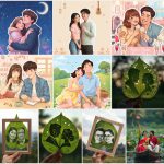 Top 10 Art Gallery Couple AI Prompts for Playful Interpretations of Sculptures